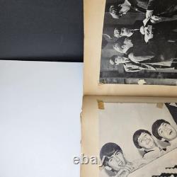 Vintage Whitman THE BEATLES Scrap Book PAUL McCARTNEY JOHN LENNON RINGO GEORGE