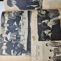 Vintage Whitman THE BEATLES Scrap Book PAUL McCARTNEY JOHN LENNON RINGO GEORGE