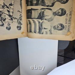 Vintage Whitman THE BEATLES Scrap Book PAUL McCARTNEY JOHN LENNON RINGO GEORGE