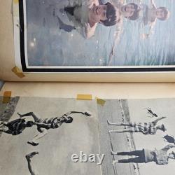Vintage Whitman THE BEATLES Scrap Book PAUL McCARTNEY JOHN LENNON RINGO GEORGE