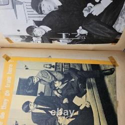 Vintage Whitman THE BEATLES Scrap Book PAUL McCARTNEY JOHN LENNON RINGO GEORGE