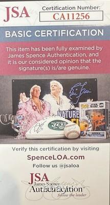 Vintage Yoko Ono Signed Autographed 4x6 Photo Beatles John Lennon Jsa Certified