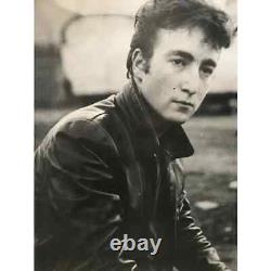 Vintage black & white photo print, poster of John Lennon, The Beatles. 16 X 20