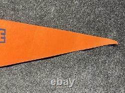 Vtg 1960s 70s John Lennon The Beatles Give Peace A Chance Felt Pennant 30 Rare