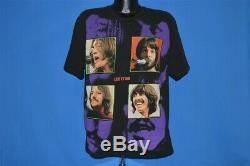 Vtg 90s BEATLES LET IT BE JOHN LENNON PAUL MCCARTNEY RINGO GEORGE t-shirt XL