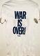 WAR IS OVER 70s John Lennon & Yoko Ono Vintage T-Shirt Shirt Beatles Hippie Love