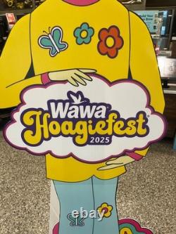 WAWA Hoagiefest Store Display Hoagieman Beatles John Lennon Standee 2025