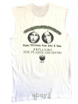 War Is Over 70s John Lennon Yoko Ono Plastic Ono Band Beatles Vintage T-Shirt