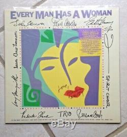 YOKO ONO Every Man Has A Woman AUTOGRAPHED Vinyl LP John Lennon BEATLES Promo
