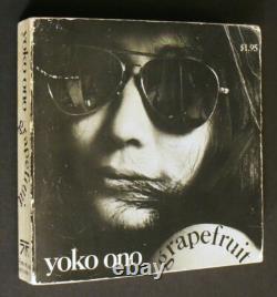 YOKO ONO SIGNED GRAPEFRUIT 1971 Touchstone Ed (Beatles, John Lennon)