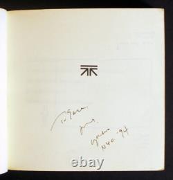 YOKO ONO SIGNED GRAPEFRUIT 1971 Touchstone Ed (Beatles, John Lennon)