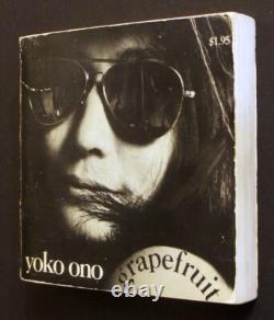 YOKO ONO SIGNED GRAPEFRUIT 1971 Touchstone Ed (Beatles, John Lennon)