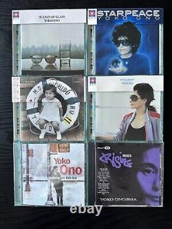 Yoko Ono 6 CDs Season Of Glass I See Rainbows Starpeace Beatles John Lennon Ryko