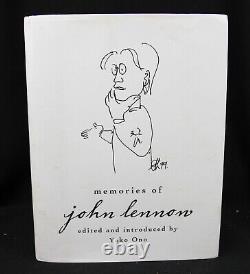 Yoko Ono MEMORIES OF JOHN LENNON 2005 1st ED SIGNED the beatles rock & roll