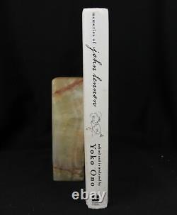 Yoko Ono MEMORIES OF JOHN LENNON 2005 1st ED SIGNED the beatles rock & roll