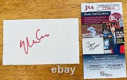 Yoko Ono Signed Autographed 3x5 Card JSA Certified John Lennon Beatles