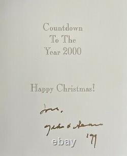 Yoko Ono Signed Christmas Card Sent From Studio 1 + Envelope John Lennon Beatles