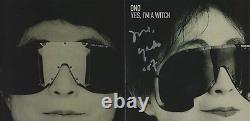 Yoko Ono signed Yes, I'm A Witch CD in person. John Lennon Beatles. Brand New