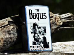 Zippo Lighter The Beatles Let it Be John Lennon, Paul McCartney, Ringo