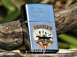 Zippo Lighter The Beatles Magical Mystery Tour John Lennon, Paul McCartney