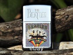 Zippo Lighter The Beatles Magical Mystery Tour John Lennon, Paul McCartney