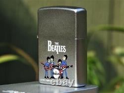 Zippo Lighter The Beatles Playing John Lennon, Paul McCartney & Ringo